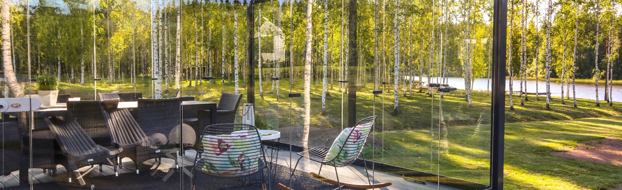 kesäinen terassi