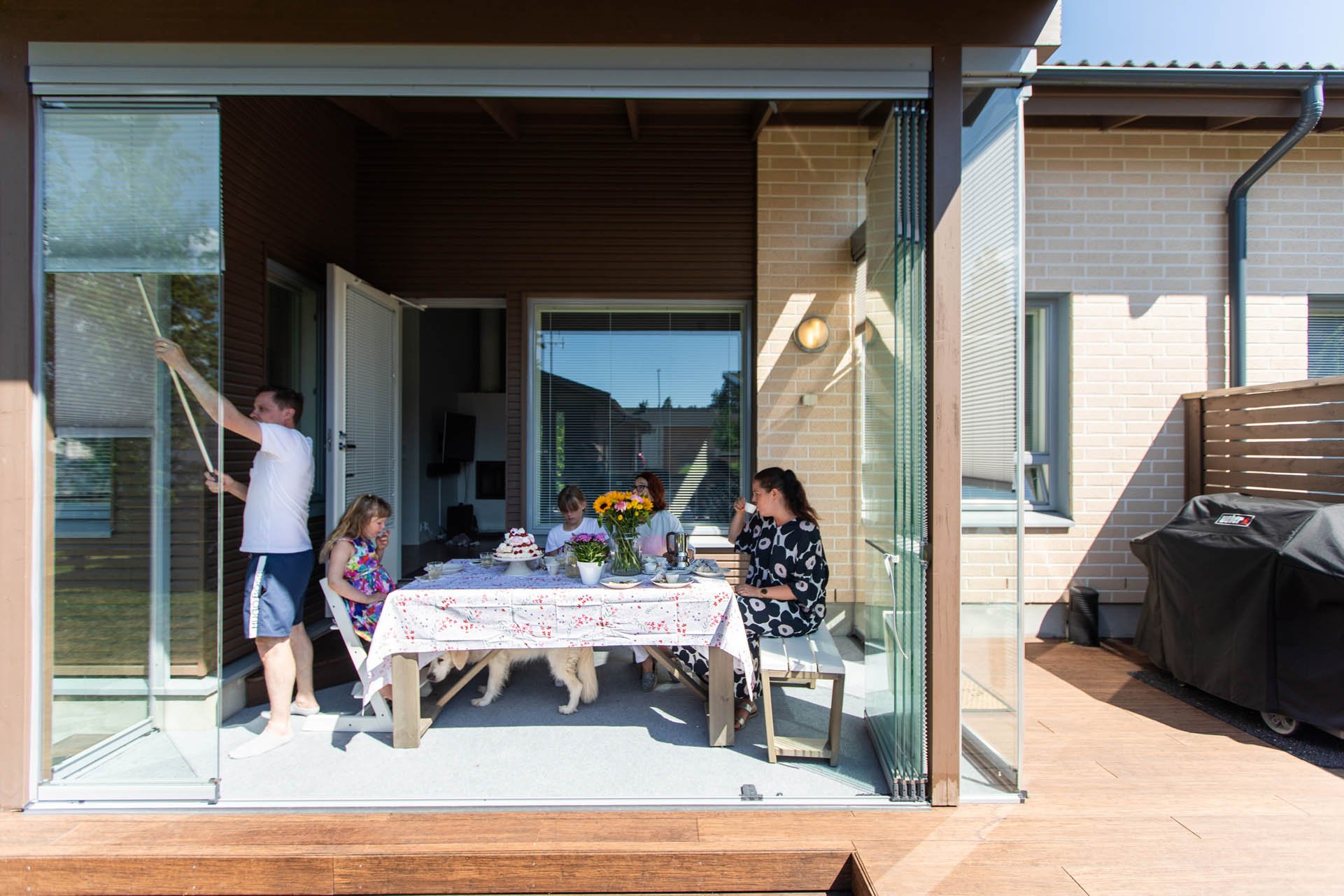 Cómo Crear un Espacio Fresco en Verano  Diseño de patio, Porches de casas, Cerramientos  terrazas